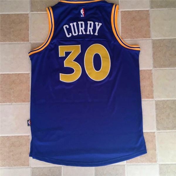 2017 NBA Golden State Warriors #30 Stephen Curry blue Jerseys->new orleans pelicans->NBA Jersey